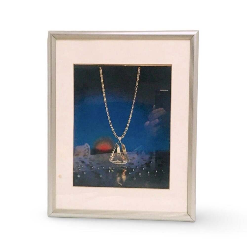 Silver Picture Frame with Padding